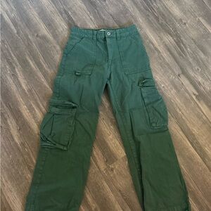 Cotton On Green Flare & Wide Leg Jeans